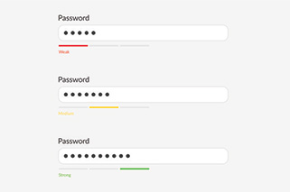 strong passwords